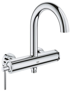 Grohe Atrio Single Lever Wall Mounted Bath Shower Mixer Tap - Image