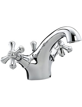 Colonial Basin Mixer Tap With Pop Up Waste