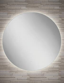 HIB Theme 60 LED Illuminated 600mm Round Mirror - Image