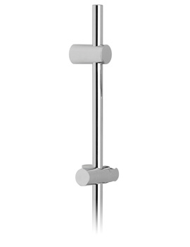 Vado Space Chrome Slide Rail With Shower Hose And Retainer - Image
