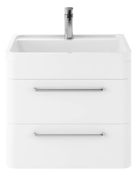 Hudson Reed Solar Wall Hung Cabinet And Basin - Image