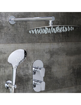 Bristan Hourglass Chrome Shower Pack With Fixed Head - Image
