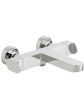 Life Wall Mounted Chrome Thermostatic Bath Shower Mixer Tap