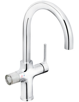 Gallery Rapid 4-In-1 Instant Boiling Chrome Kitchen Sink Mixer Tap - Gll Rapsnk4 Sf C