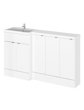 Hudson Reed Fusion 1500mm Full Depth Furniture Pack - Vanity With 3 Base Unit And Basin - Image