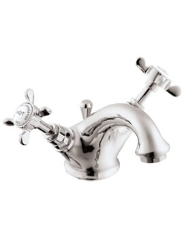 Coronation Mono Basin Mixer Tap With Pop-Up Waste