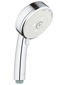 Grohe New Tempesta Cosmopolitan Chrome Handset With 3 Spray Pattern - Image