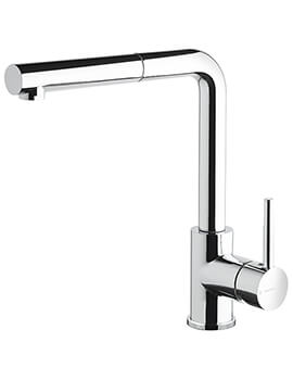 Newform Real Single Lever Deck Mounted Kitchen Sink Mixer Tap - Image