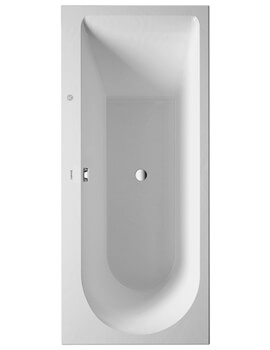 Darling New 1700 x 750 Built-In Or For Panel Acrylic Bath With One Backrest Slope