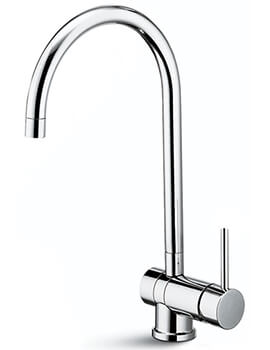 Newform X-T Single Lever Kitchen Sink Mixer Tap With Round Spout