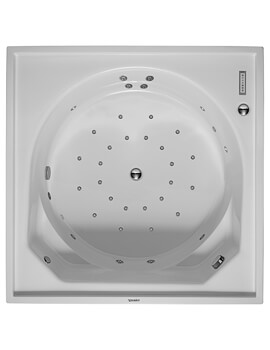 Duravit Blue Moon 1400mm Square Bath With Support Frame - Image