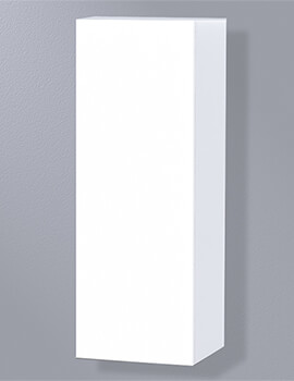 New York White 400 x 1111mm Single Door Storage Cabinet