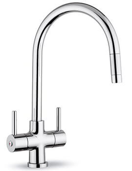 Clearwater Emporia C Monobloc Kitchen Sink Mixer Tap With Pull-Out Aerator - Image