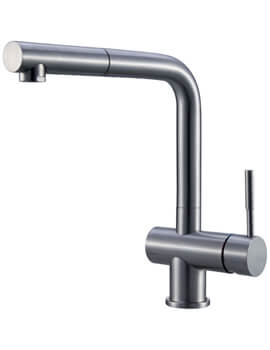 Clearwater Mercury L Monobloc Kitchen Sink Mixer Tap With Pull-Out Aerator - Image