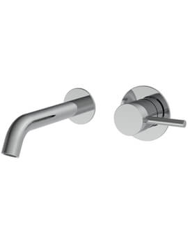 Cos Wall Mounted 2 Plate Basin Mixer Tap