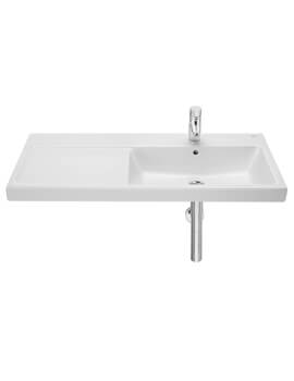 Alter 1000 x 460mm Wall Hung Right Hand Basin