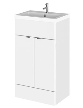 Hudson Reed Fusion Full Depth Floor-Standing Vanity Unit And Basin - Image