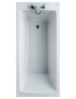 Tempo Arc 1500 x 700mm White Rectangular Idealform Bath