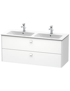 Brioso Wall Mounted 1290mm 2 Drawer Vanity Unit For Me By Starck