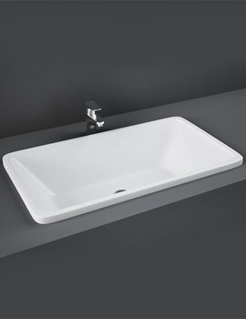 RAK Chameleon White Countertop Or Inset Basin 560mm - CHAMBAS - Image