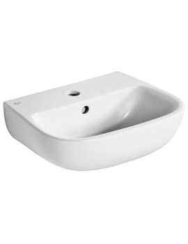 Ideal Standard Studio Echo White 1 Tap Hole 450mm Washbasin With Overflow - Image