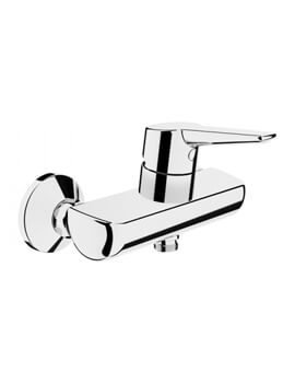 VitrA Solid S Wall Mounted Chrome Shower Mixer Valve - Image