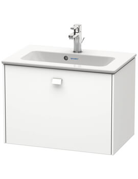 Brioso Wall Mounted 1 Drawer Compact Vanity Unit For Me By Starck Basin