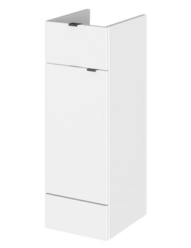 Hudson Reed Fusion 300 x 355mm Floor-Standing  Drawer Lined Unit - Image