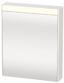 Brioso 620mm x 760mm Single Door Mirror Cabinet