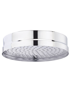 Hudson Reed 200mm Round Fixed Shower Head Chrome - Image