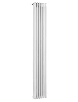 Colosseum 1800mm High Triple Column Traditional Raditor White