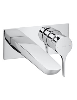 Roca Insigna Chrome Basin Mixer Tap With Pop-Up Waste