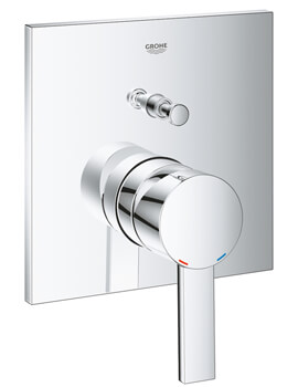 Grohe Allure Single Lever Chrome Mixer Valve With 2 Way Diverter - Image