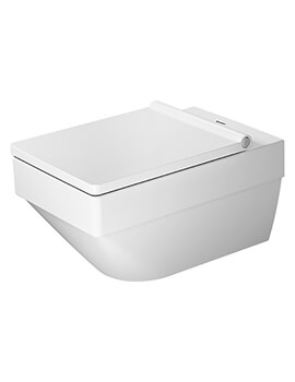 Duravit Vero Air 370 x 570mm Rimless Wall Mounted Toilet - Image