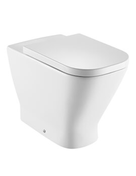 Roca The Gap White Single Floorstanding Rimless WC With Dual Outlet - Image