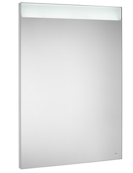 Roca Prisma Confort 600mm Mirror With Upper And Lower LED Lighting - Image