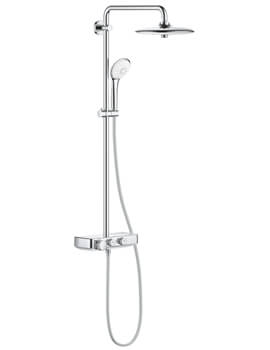 Grohe Euphoria Smartcontrol 260 Mono Chrome Shower System With Thermostat - Image