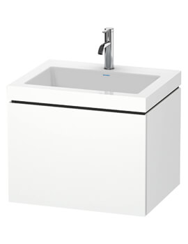 L-Cube 1 Drawer Vanity Unit With C-Bonded Basin