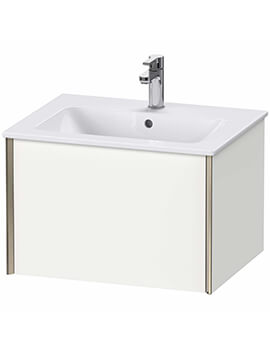 XViu 1 Pull-out Compartment Wall-mounted Vanity Unit For ME By Starck Basin
