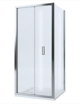 Mira Leap 6mm Glass Bi-Fold Door - Image
