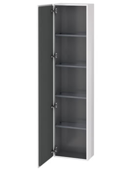 Duravit L-Cube 1760mm High 1 Door Cabinet - Image