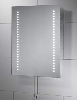 Sensio Ester 390 x 500mm Slimline LED Mirror - Image