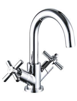 Finchley Mono Basin Mixer Tap Chrome With Waste