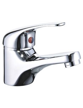 Conway Single Handle Mono Basin Mixer Tap Chrome With Waste