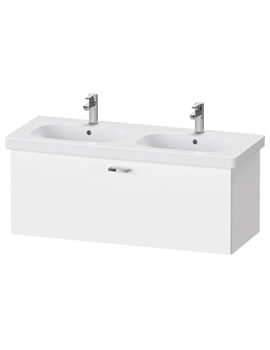 Duravit XBase 1150mm 1 Pull Out Compartment Vanity Unit For D-Code Basin - Image