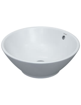 Duravit Bacino 420mm Round Countertop Wash Bowl - 325420000 - Image