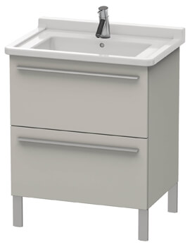 X-Large Vanity Unit With 2 Pull-Out Compartment For Starck 3 Basin