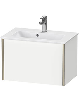 XViu 1 Pull-Out Compartment Wall-Mounted Vanity Unit For ME By Starck Basin