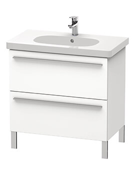 X-Large Floor Standing Vanity Unit With 2 Pull Out Compartment For D-Code Basin