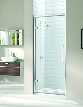 Merlyn 8 Series Recess Frame-less Hinge And Inline Door 900mm | A0611X0